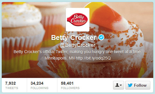 Betty Crocker Twitter Header Betty Crocker Twitter Header
