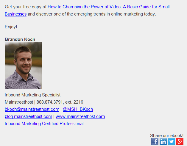 Mainstreethost Video Marketing Ebook Mainstreethost Video Marketing Ebook