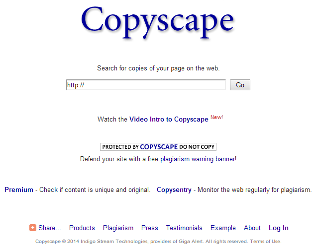 Copyscape Duplicate Content Checker Copyscape Duplicate Content Checker