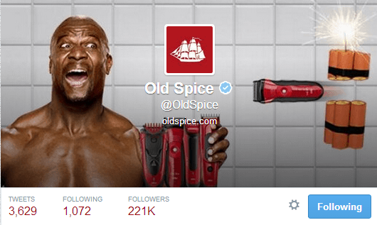 Old Spice Twitter Old Spice Twitter