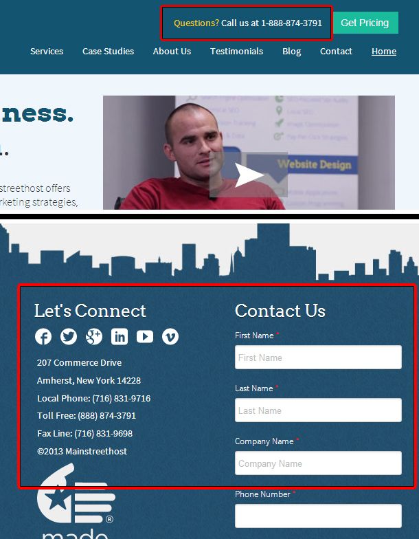 Contact Info Contact Info