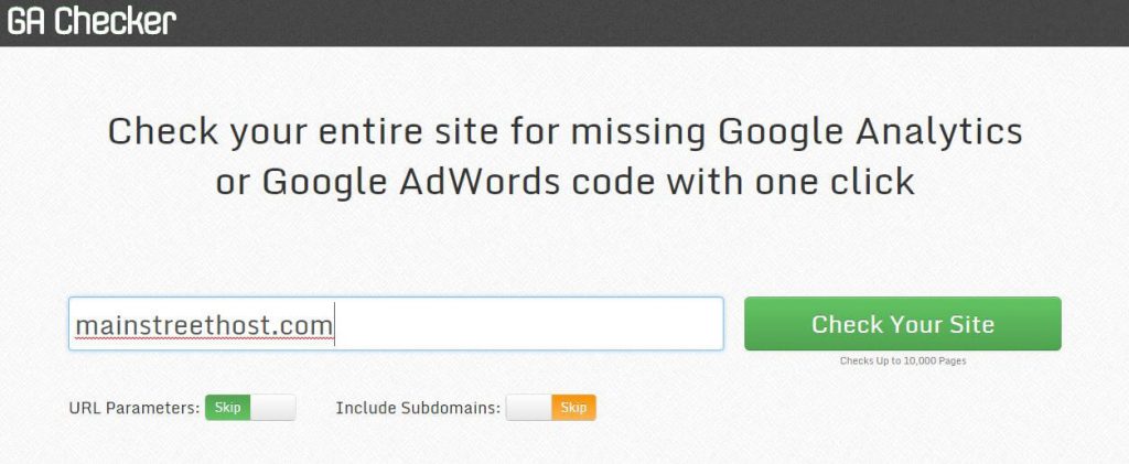 GA Checker GA Checker